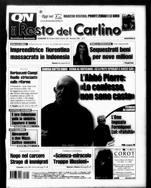 Il Resto del Carlino : giornale dell'Emilia